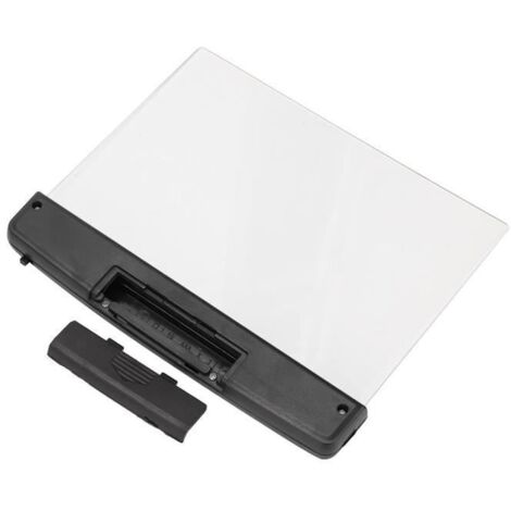 Lampe de lecture LED Lightwedge - Noir - Fonction liseuse - Design contemporain