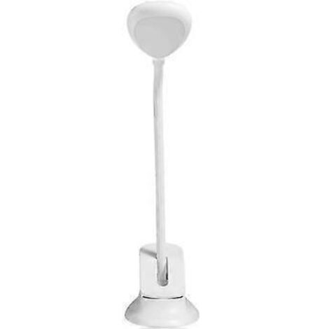 Lampe de lecture LED rechargeable à pince avec commande tactile pour salon et chambre