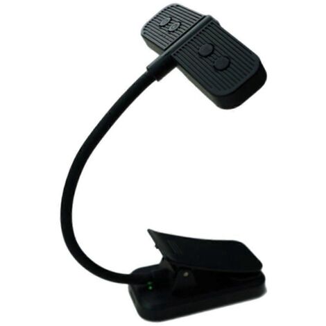 Lampe de lecture LED rechargeable - Protection des yeux, lumière douce A