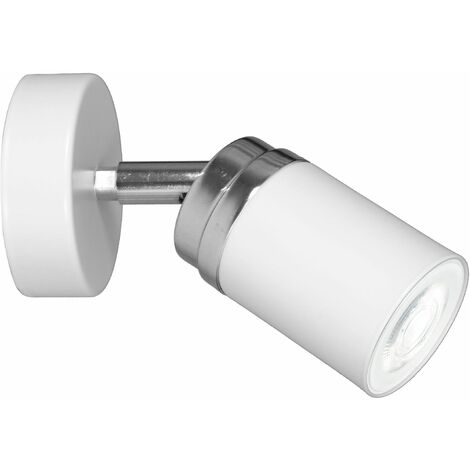 Lampe de lecture murale Blanc Chrome GU10 Métal Applique intérieure