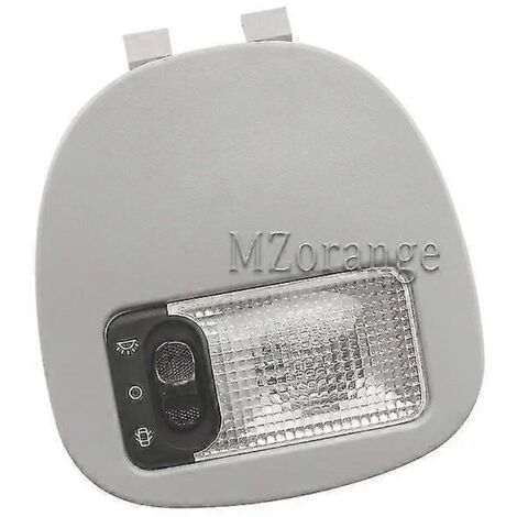 Lampe de lecture pour voiture Peugeot Partner 107, 108, 206 CC et 207, compatible avec Citroën C2, plafonnier intérieur avant (1 pièce)