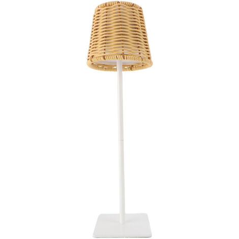 Lampe de lecture rechargeable LED, lampe de chevet à intensité variable et à commande tactile tricolore, adaptée au salon, à la chambre, à l'éclairage de bureau et à la décoration intérieure/extérieur
