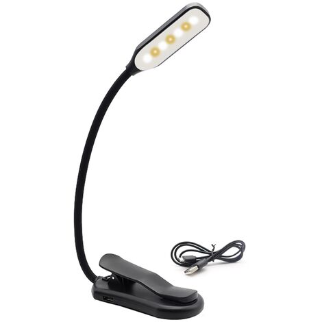 Lampe de lecture LED USB rechargeable - Juxin Commercesarl
