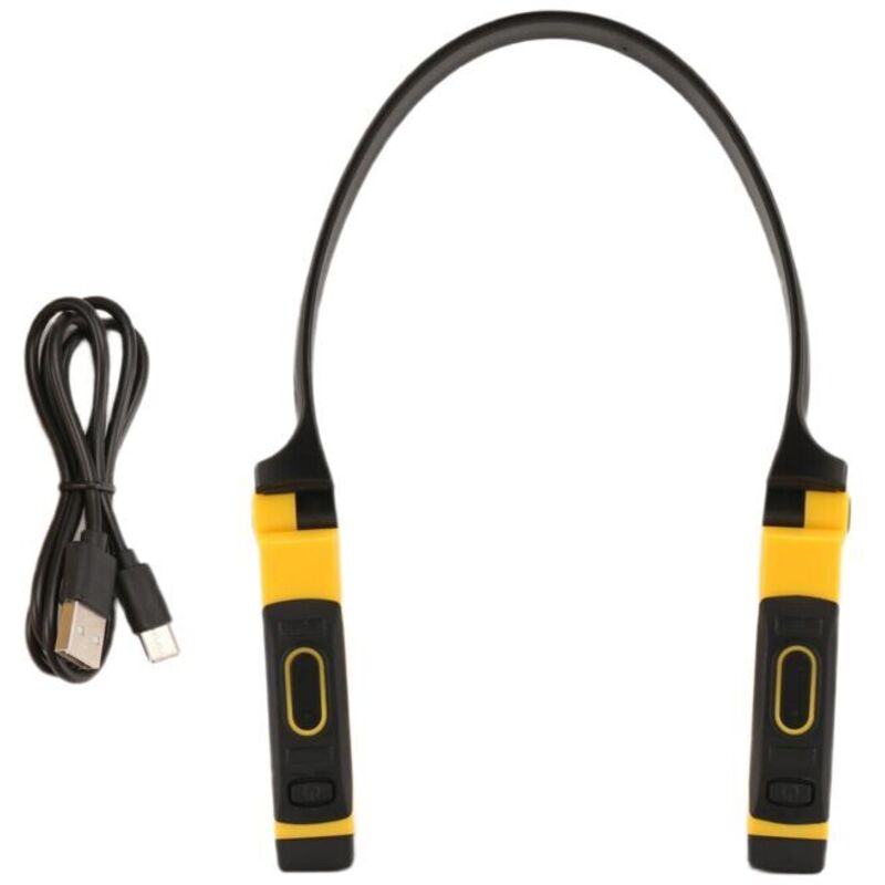 Lampe de Lecture Rechargeable USB Flexible Cou 2 Niveaux Luminosité pour Lire et Réparer
