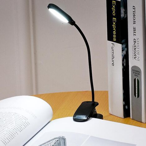 lampe De Lecture,led Liseuse Lampe Clip Rechargeable,lampe Livre Modes De Luminosit Couleurs ,lampe De Lecture Pour Lire Au Lit,voyage
