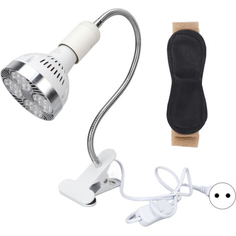 Lampe de luminothérapie bleue anti-acné, soin de la peau, appareil LED pour jaunisse, prise UE 110‑240V
