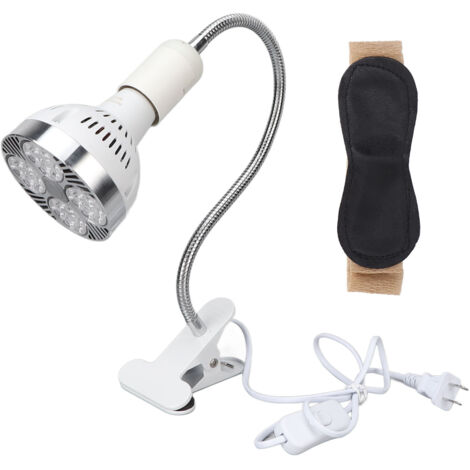 Lampe de luminothérapie LED bleue pour acné, soin de la peau et traitement de la jaunisse, 110‑240V prise US