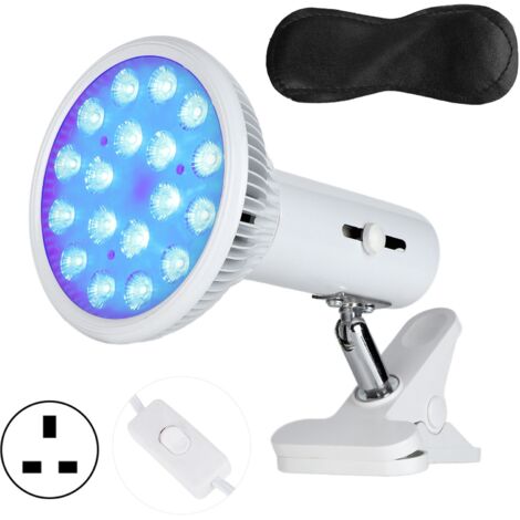Lampe de luminothérapie LED portable pour acné et jaunisse du nourrisson, 110‑240V avec prise UK