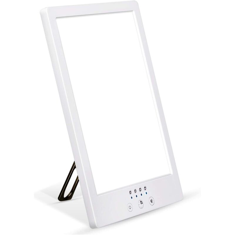 Lampe de luminothérapie,12000 lux,peut prévenir la dépression d'humeur,la mémoire et la fonction de temps,peut ajuster la luminosité et la