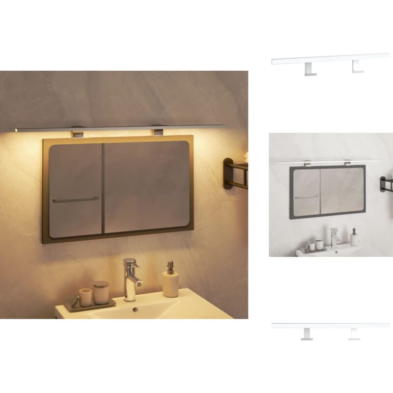 Lampe de miroir à LED 13 W Blanc chaud 80 cm 3000 K - Lampe De Salle De Bain - Éclairage De Maquillage - Lampe Miroir Led - Luminaire Design - Lampes