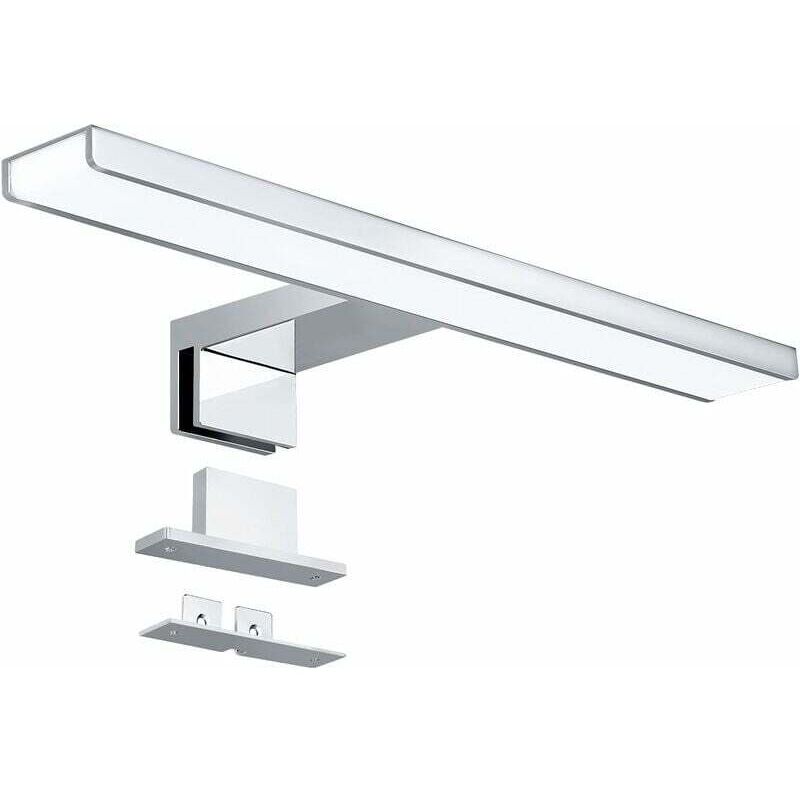 Lampe de Miroir pour Salle de Bain 6000k,Lampe led Murale 6w 230v & 650LM de 30cm,IP44 Etanche,Lumière Blanche,à Economie d'Energie