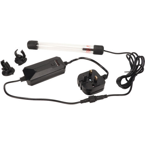 Lampe de nettoyage d'aquarium submersible antidéflagrante à ultraviolets pour aquarium domestique - prise 220 V ZY 109 (9 W)