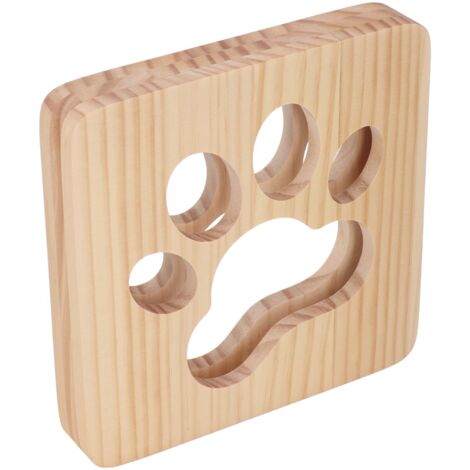 Lampe de Nuit 3D Chat en Bois - Veilleuse Portable USB pour Enfants et Déco Chambre