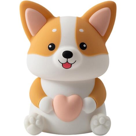 Lampe de Nuit en Silicone - Veilleuse Animaux Lampe Chien