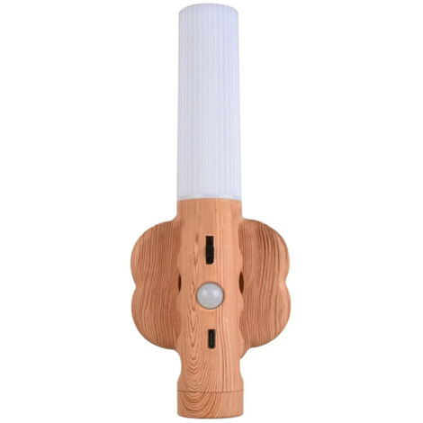 Lampe de nuit magnétique 3 en 1 à détecteur de mouvement LED, lampe torche rechargeable, lampe de table, lampe d'escalier, lampe de camping