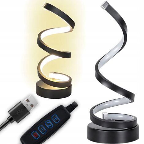 LAMPE DE NUIT SPIRALE (50) GABB