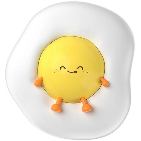 Lampe de nuit USB en silicone en forme d'œuf et de poulet ---