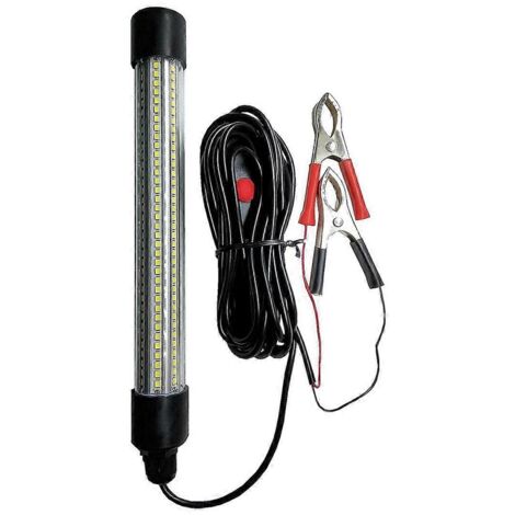 Lampe de pêche 12V/24V 20W haute puissance, lumière bleue, sous-marine