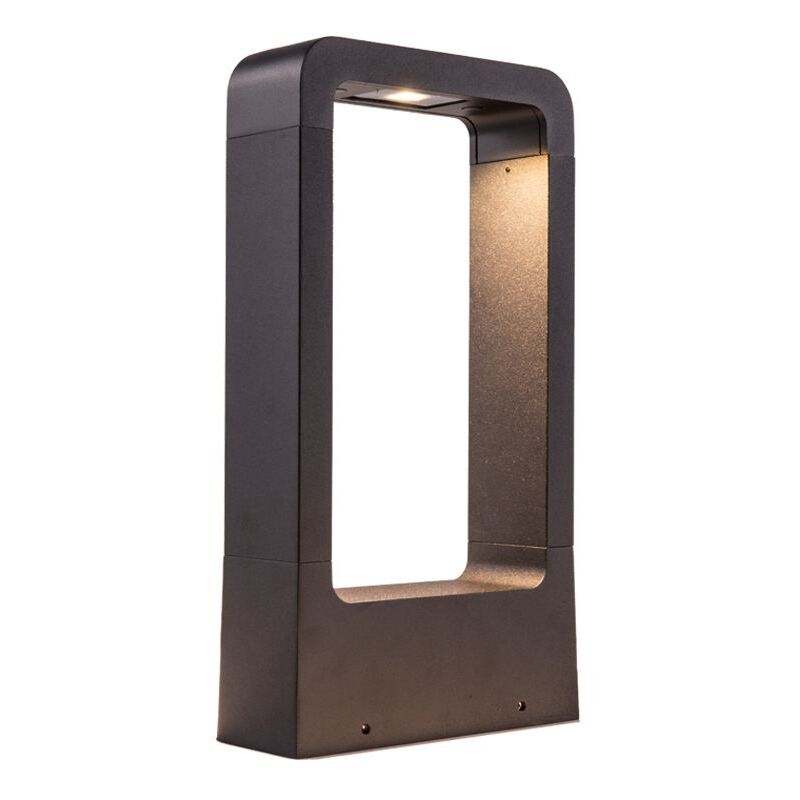 Borne d'extérieur Lampe de pelouse extérieur moderne et simple 7W led IP65 étanche borne et potelet dexterieur pour les jardins, les portes d'entrée,