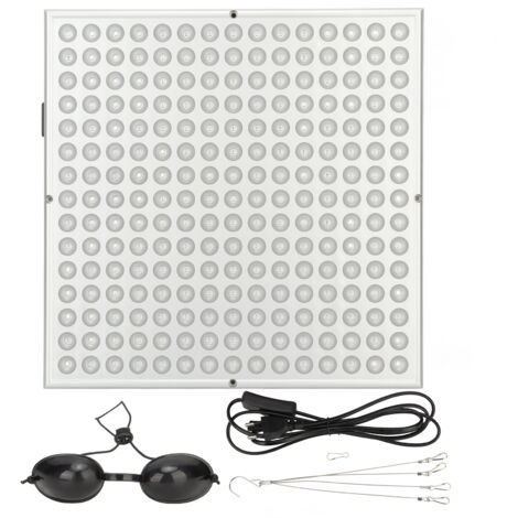 Lampe de Physiothérapie LED 660nm & 850nm pour Douleurs Musculaires et Articulaires, Panneau Lumineux Infrarouge, 100‑240V avec Prise UE