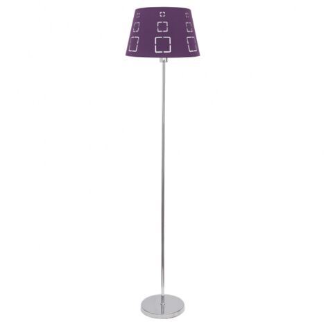 Lampe de Pie De Salon Celaya 1xe27 Berenjena de FABRILAMP.