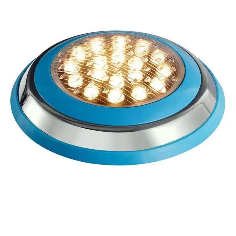 Ineasicer - Lampe de Piscine, 12 led 12 w AC12 v, Applique Murale de Piscine avec télécommande IP68, éclairage sous-Marin décoratif pour Piscine