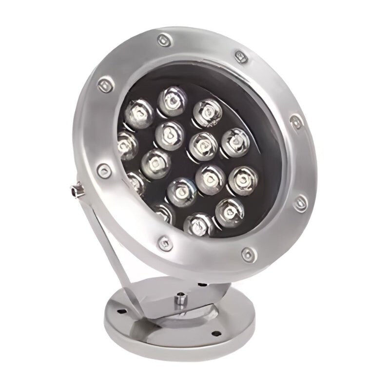 Spot Extérieur Orientable 36W IP68 DC24V - Blanc Neutre 4000K - 5500K Silamp