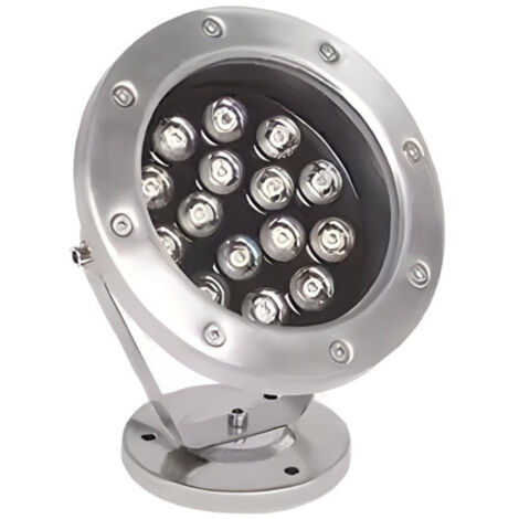 Lampe de Piscine 36W Submersible Acier Inoxydable IP68 DC24V - Blanc Neutre  - SILUMEN