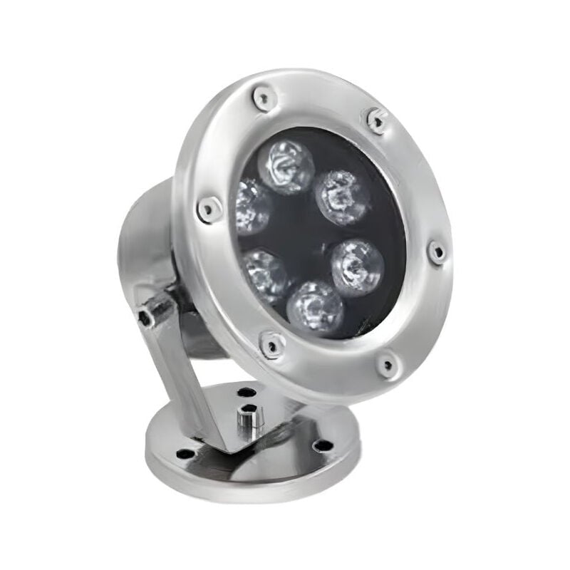 Spot Extérieur Orientable 6W IP68 DC24V - Blanc Neutre 4000K - 5500K - SILAMP