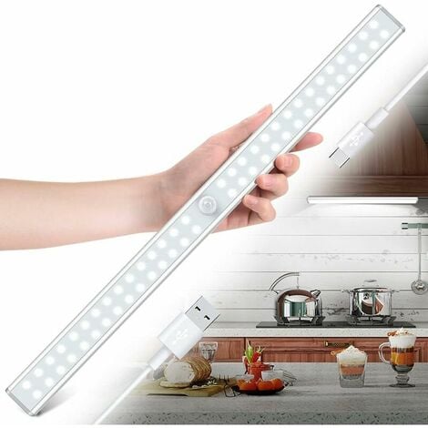 Ledgle 18w éclairage sous meuble cuisine spot led lampe de placard sans fil  avec télécommande, etanche ip44, lot de 6 - Achat & prix
