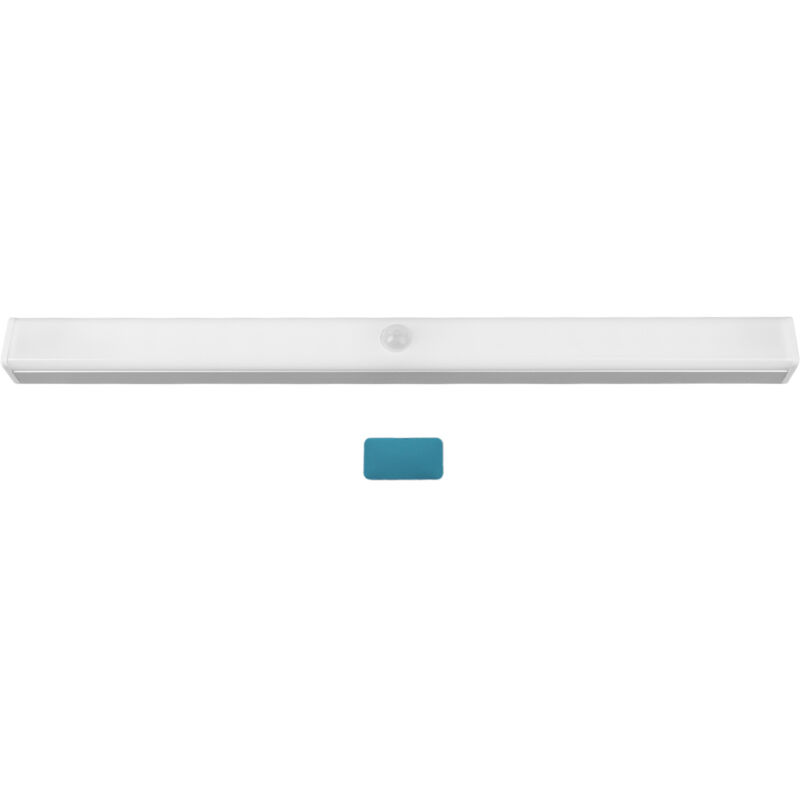 Lampe de placard LED 4W avec détecteur de mouvement, lumière chaude, batterie rechargeable pour cuisine et dressing