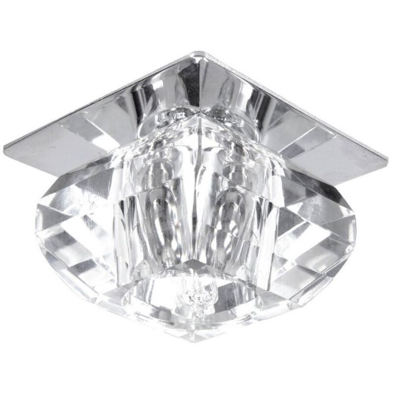 Spot d'Intérieur Cristaldream, Métal, Verre, Chrome, 60x60x35 cm