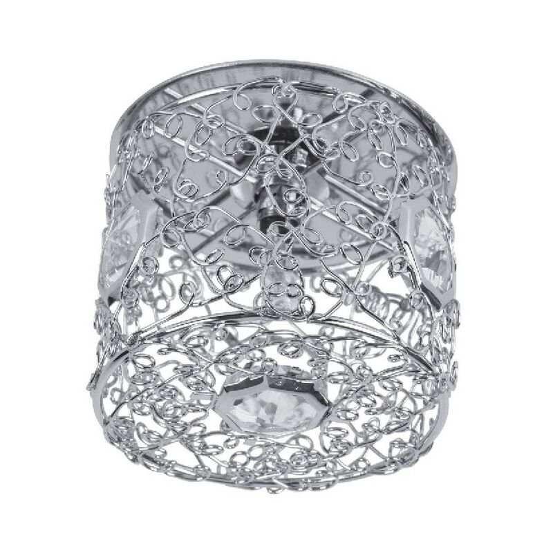 Spot d'Intérieur Cristaldream, Métal, Verre, Chrome, 72x17x24 cm