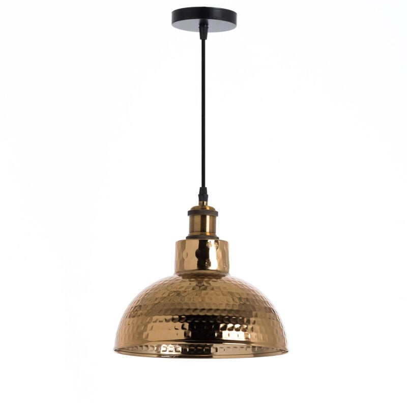 Lampe de plafond Kutno doré 26x26x16cm O91