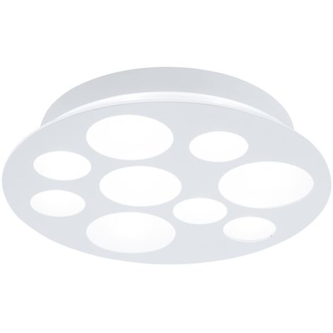Lampe de plafond moderne Pernato blanc Ø 38cm - 94588