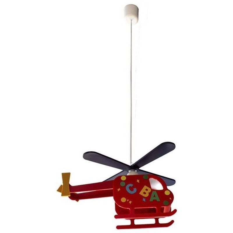 Lampe de plafond pour enfants rouge helicoptero alfa cr 99-009-01-142 Lampe de plafond pour enfants rouge helicoptero alfa cr 99-009-01-142