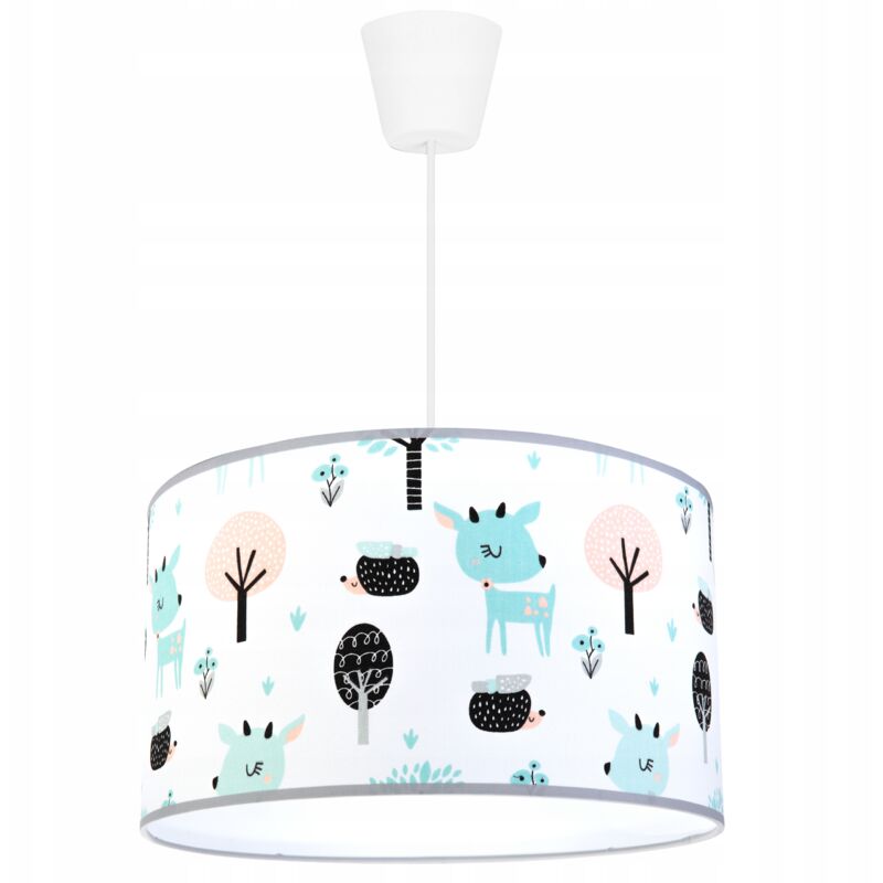 Lampe De Plafond Pour Enfants Suspendu Abat-Jour Led Bambi