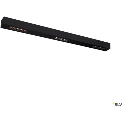 Lampe de plafond Q-Line 100cm - 3000K noir - 1000686
