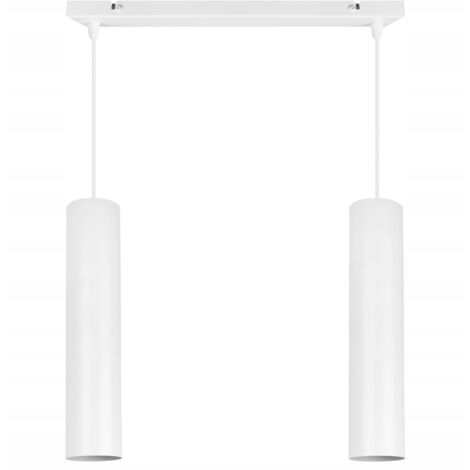 LAMPE DE PLAFOND SUSPENDU MODERNE ABAT-JOUR LED BLANC