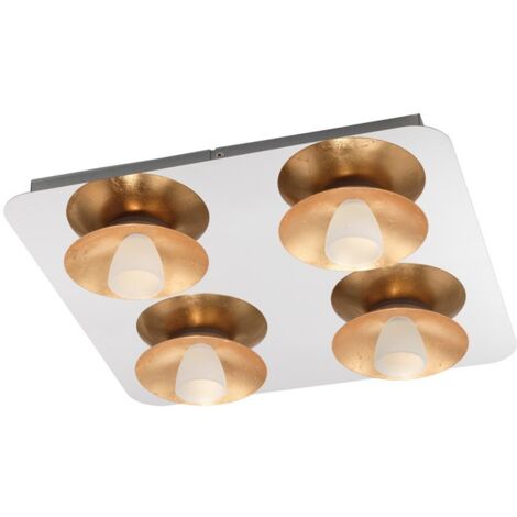 Lampe de plafond Torano Chrome à 4 lumières - 97524