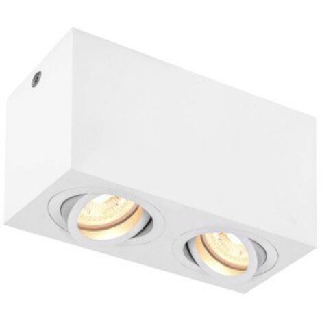 Lampe de plafond Triledo GU10 2 lumières 16cm blanc - 1002006