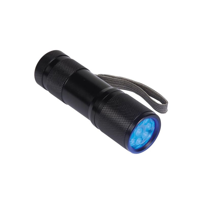 Perel - lampe de poche - 9 leds uv velleman EFL41UV
