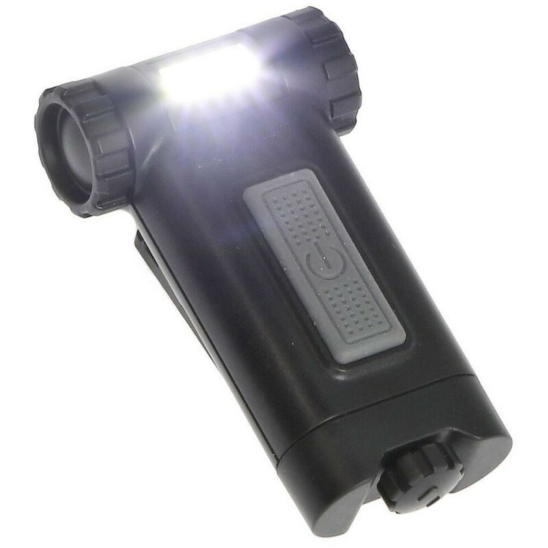 Lampe de poche à clip avec lumière UV et 80 lumen