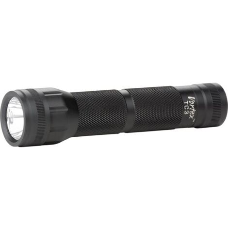 Lampe de poche à LED TC1/TC3, Long. : 130 mm, Durée de service 2,5 h, Luminosité 300 lm, Poids : 140 g