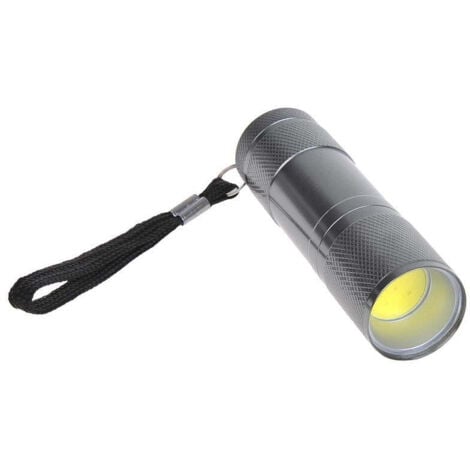 MOBILIBRICO Lampe De Poche Aluminium Cob Led