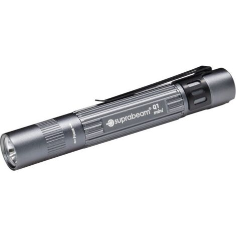 Lampe de poche LED, Dimensions : 98 x 15 mm, Durée de service 3-5 h, Luminosité 80 lm, Poids : 38 g