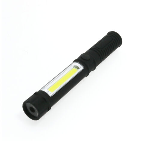 Lampe de poche LED plume multifonction avec aimant IP65 6000K - Ledme - LM9042