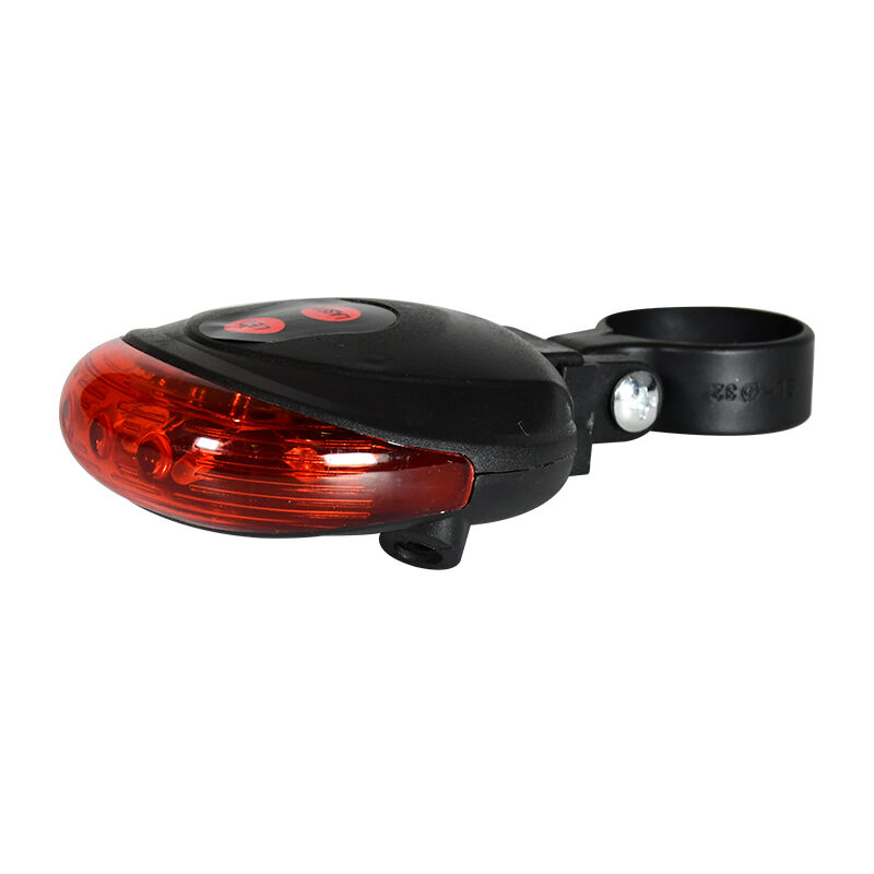 Lampe de poche LED pour vélo 051 Laser arrière