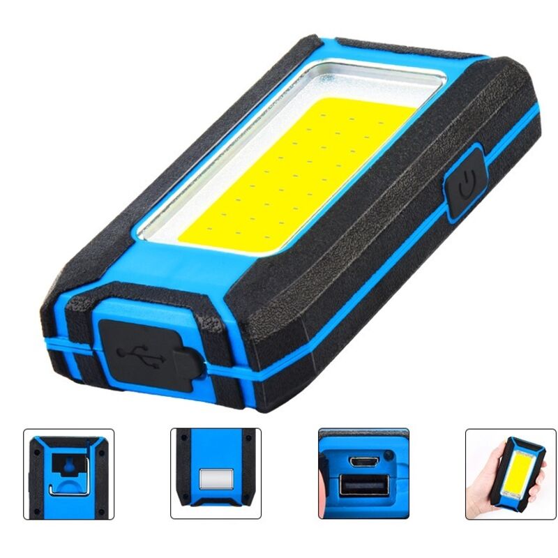 Lampe de poche led professionnelle cob 500 lumens 8w koma tools (SKU produit : 92579566 SKU Offre : 814SDT15)