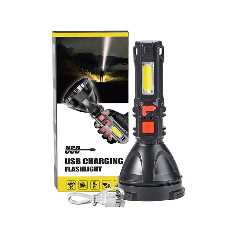 Lampe De Poche Led Rechargeable Usb Whispracher L-830